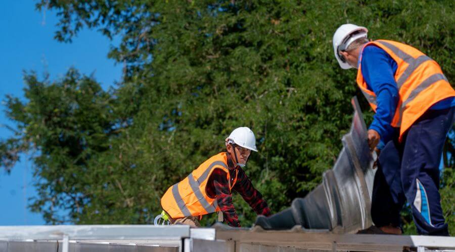 Professional new roof installation services in Weston, MA